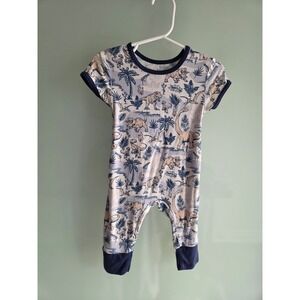Seed baby boy bamboo romper 3-6 mos